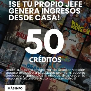 Plan Reseller 50 Créditos